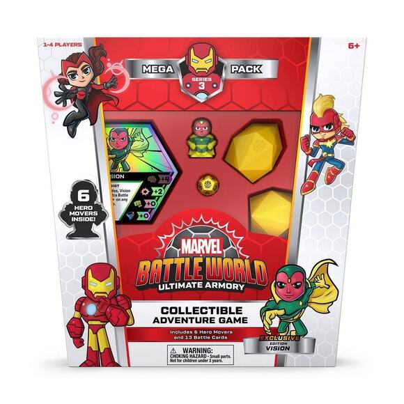 Marvel Battleworld S3 Vision Mega Board Game NWT - Picture 1 of 2